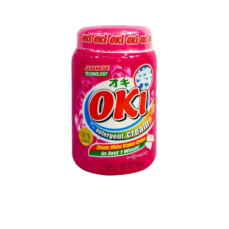 OKI Detergent Cream 900g (pink)