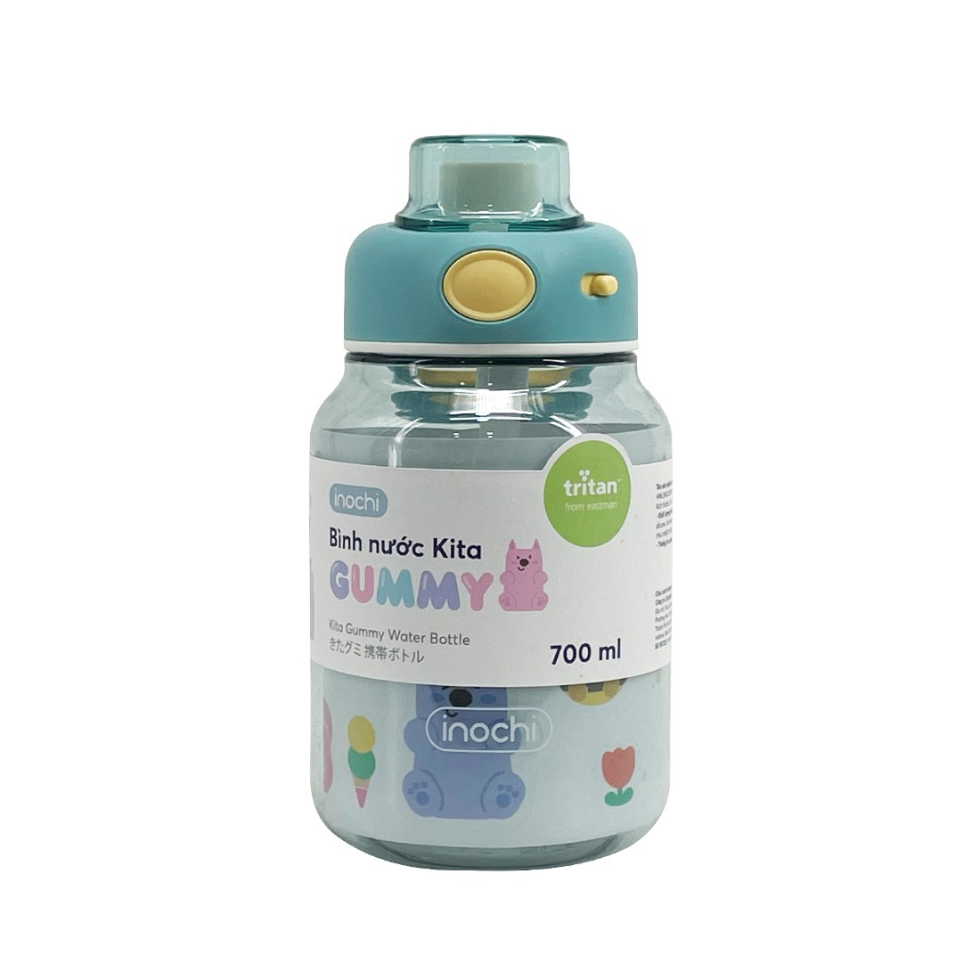 Kita Gummy Water Bottle 700ml