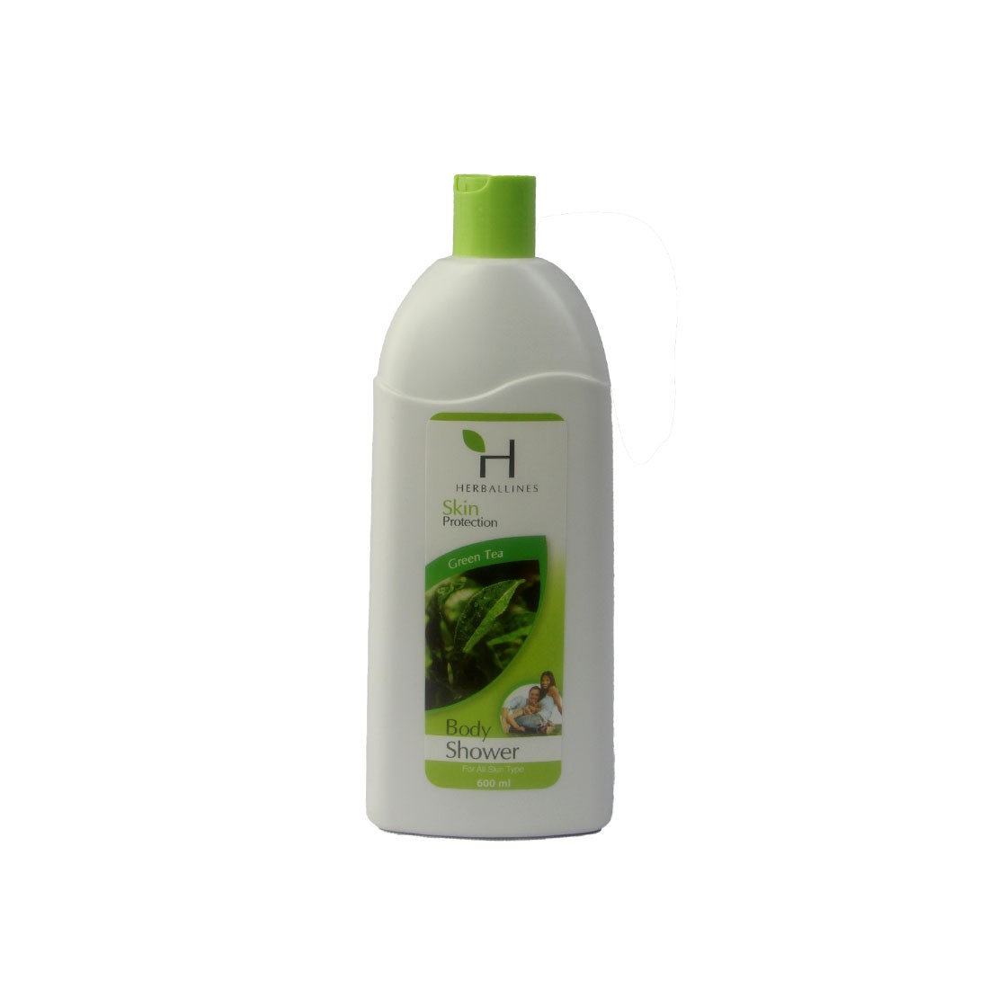Herballines Body Shower 600ml (Green Tea)