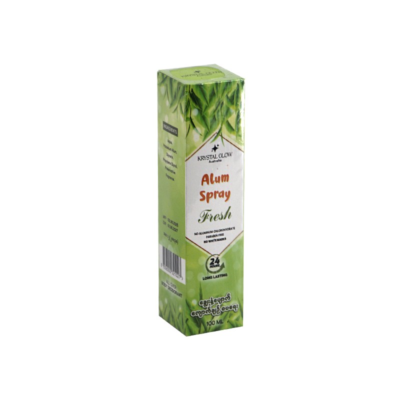 Krystal Glow Alum Spray (Fresh)100ml