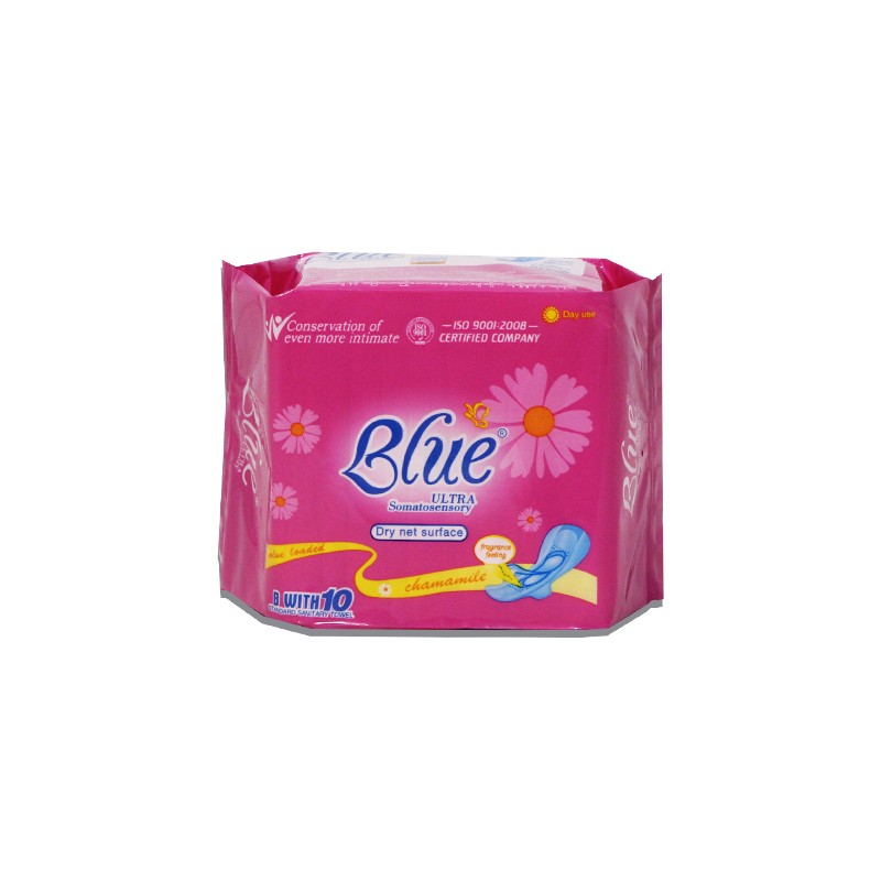 Blue Maxi Wings Day 245mm (10's) Pink