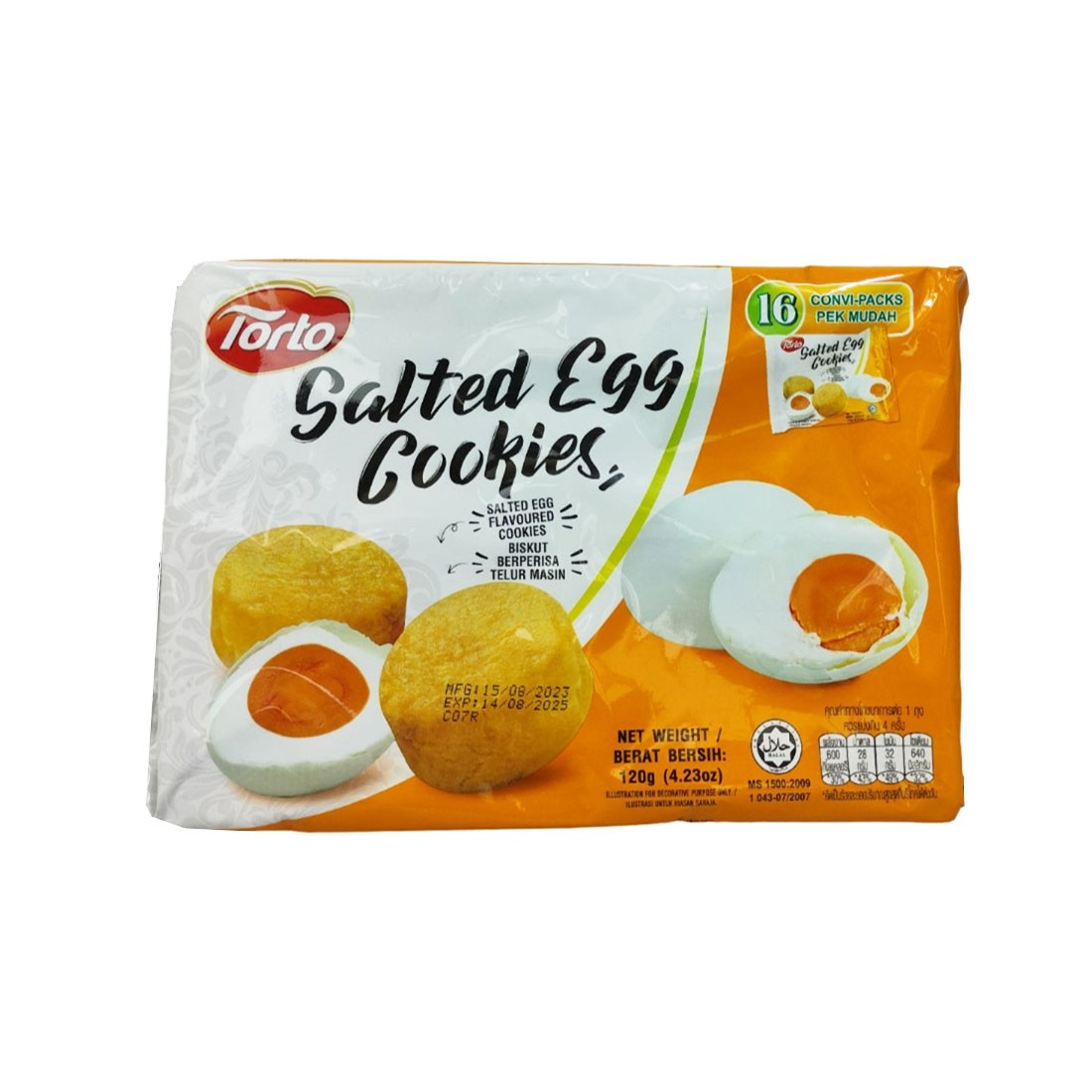 Torto  Salted Egg Cookies *120g