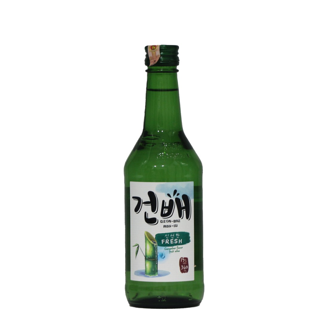 Korea Soju Fresh 360ml (Cucumber Flavour)