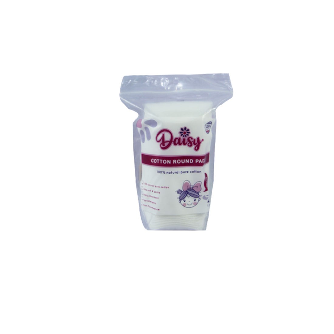 Daisy Cotton Round Pads 40pcs