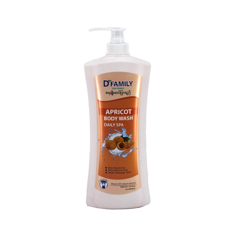 D Family Apricot Shower 1000ml
