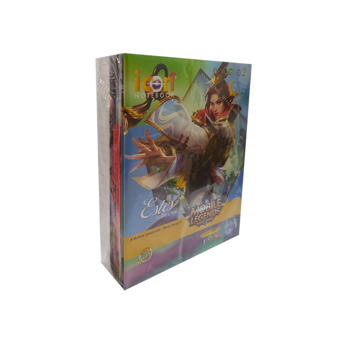 Icon Exercise Book 12pcs