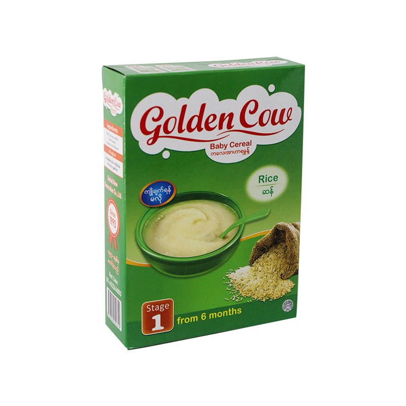 Golden Cow Baby Cereal Stage-1 300g (Rice)