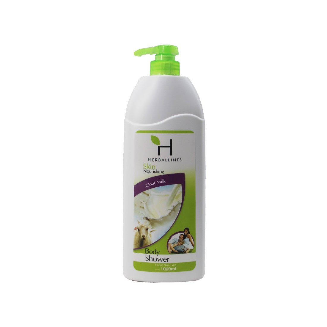 Herballines Goat Milk Shower 1000ml