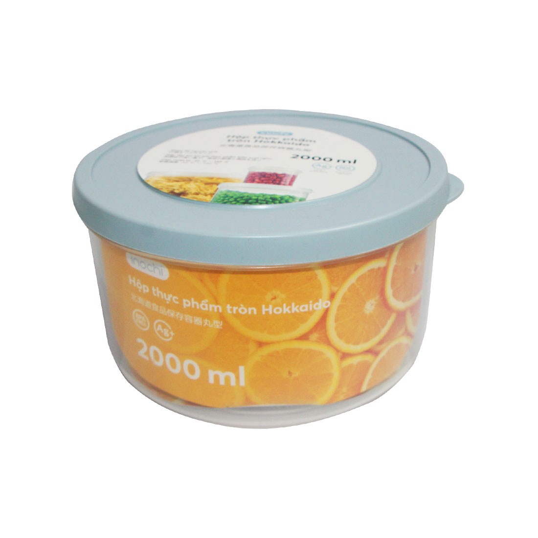 Inochi Plastic Food Storage Box 2000ml