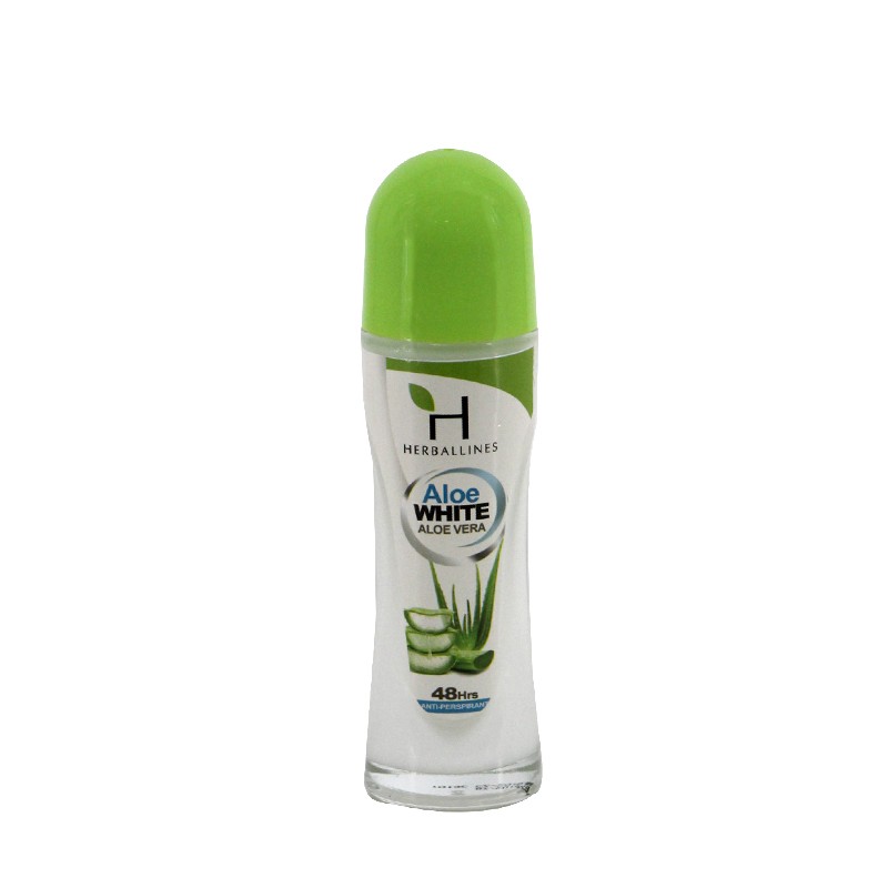 Herballines Aloe White Aloe Vera Roll On 75ml
