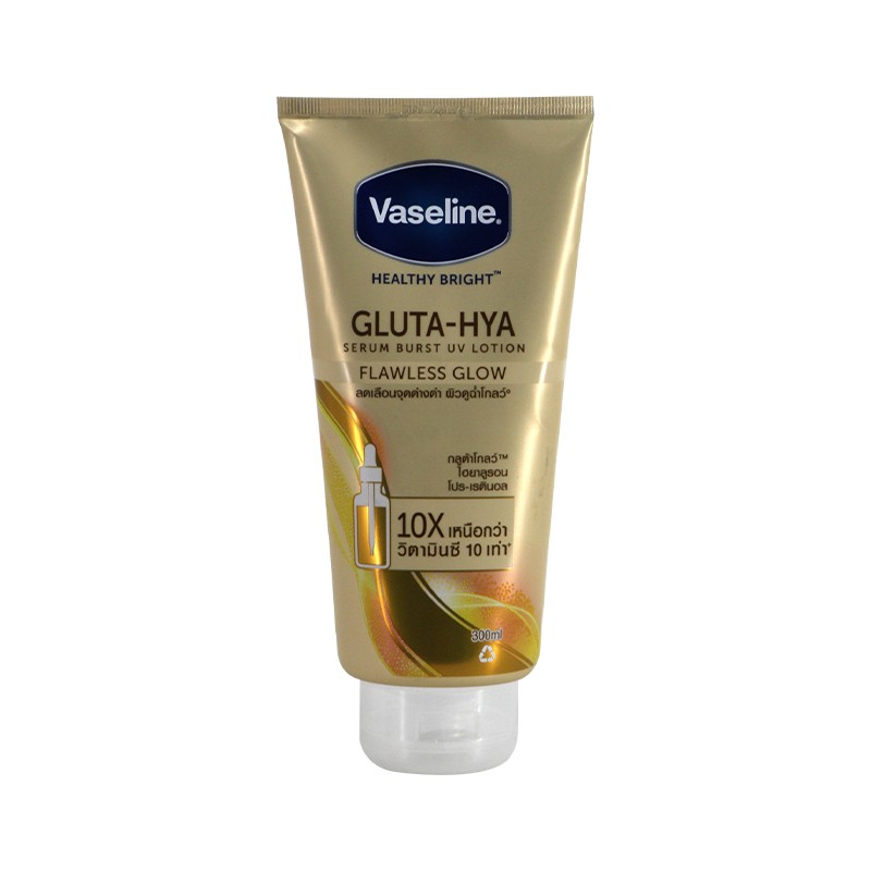 Vaseline Gluta Flawess Glow Serum Lotion 300ml