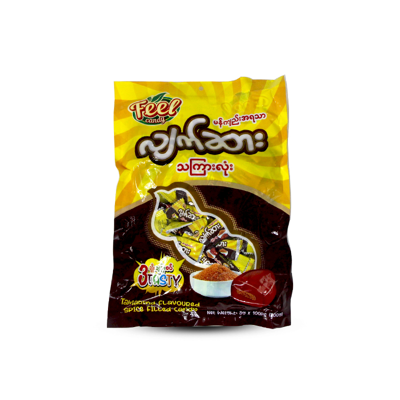 Feel Tamarind Flavour Spice Filled Candy 3g *100pcs