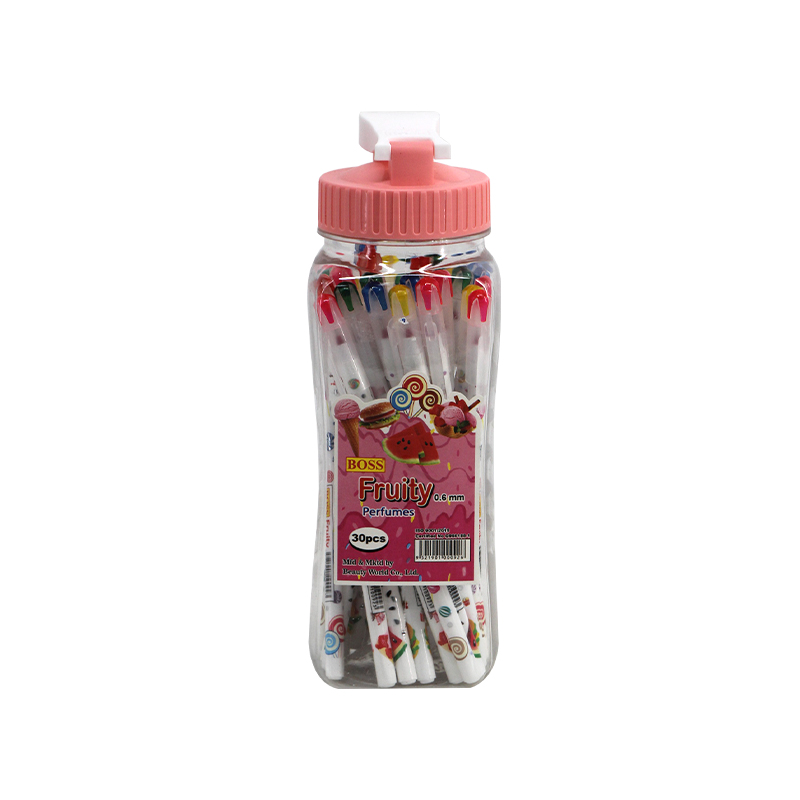 Boss Fruity Ball Pen 0.6mm 30pcs