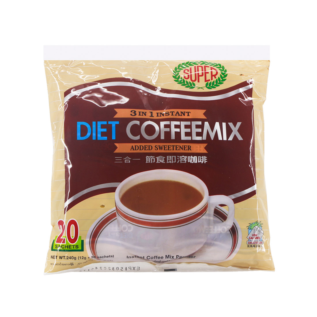 Super 3 in 1 Instant Diet Coffeemix 20pcs