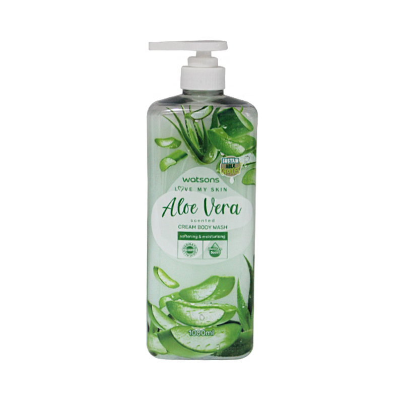 Watsons Aloe Vera Body Shower 1000ml