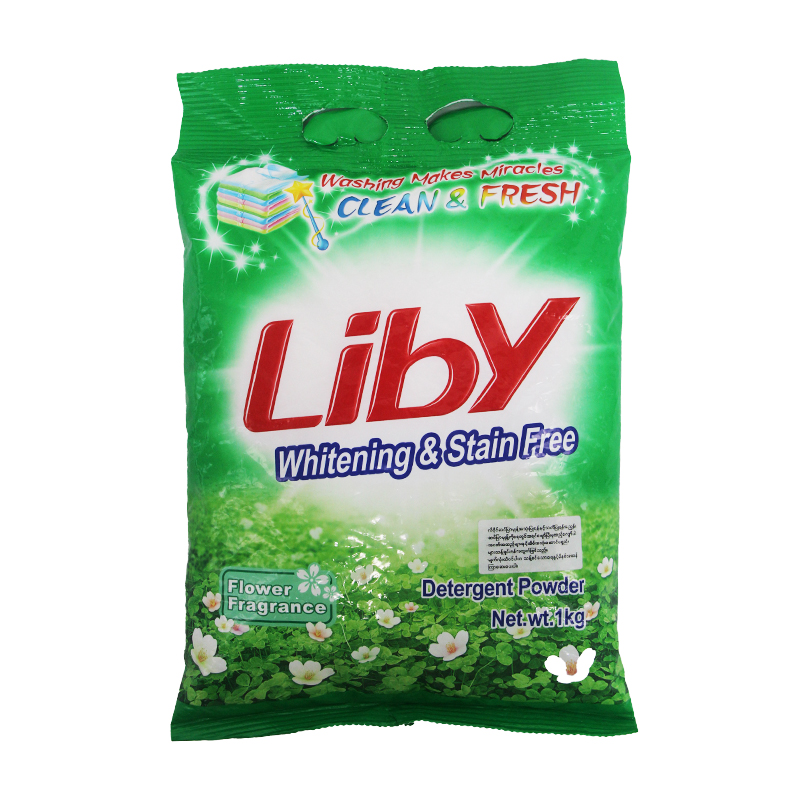 Liby Detergent Powder Whitening & Stain Free 1kg