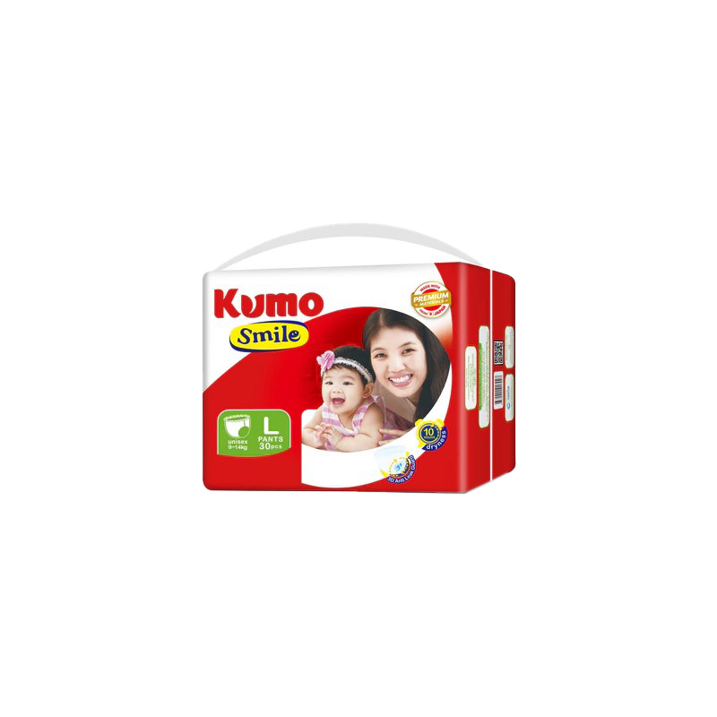 Kumo Smile Diaper Pants  L (30pcs)