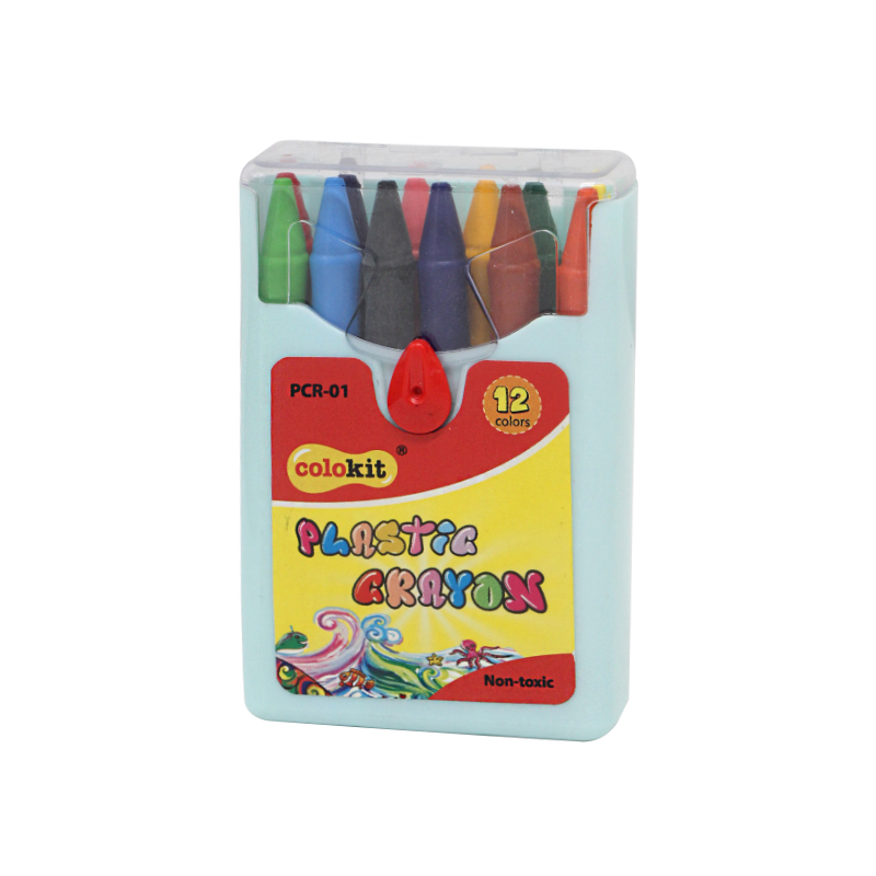 Colokit Plastic Crayon 12 Colors (PCR 01)