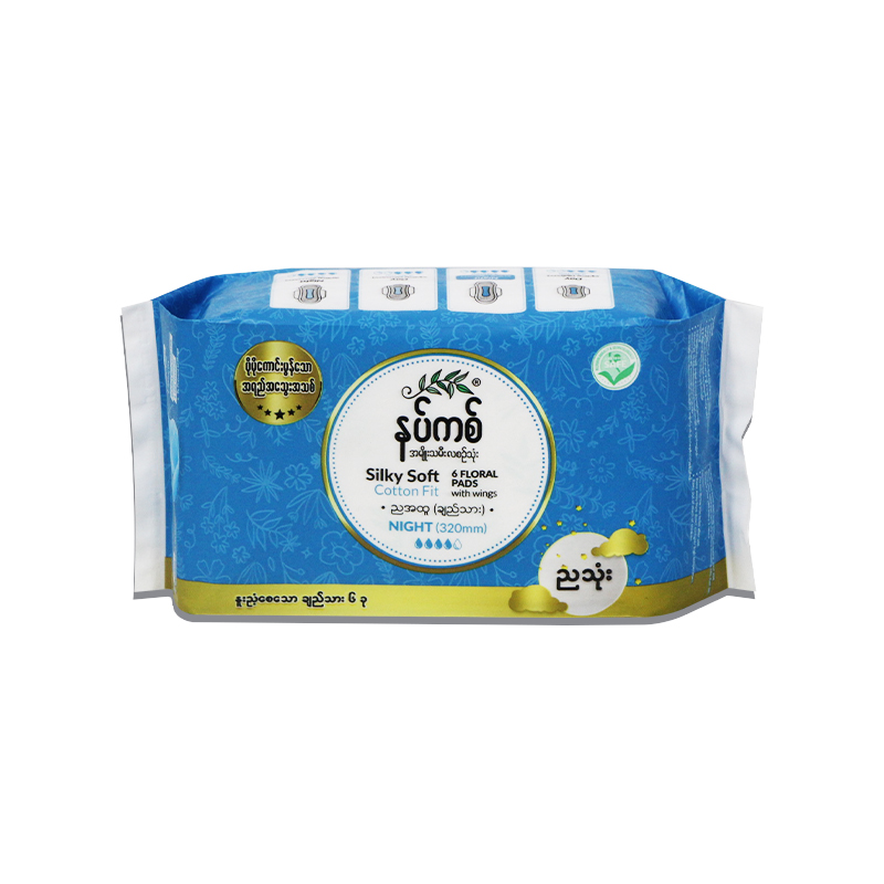 Napkiss Sanitary Night Cotton Fit 320mm (6pcs)
