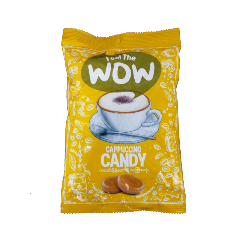 WOW Cappuccino Coffee Candy 3g x 50pcs