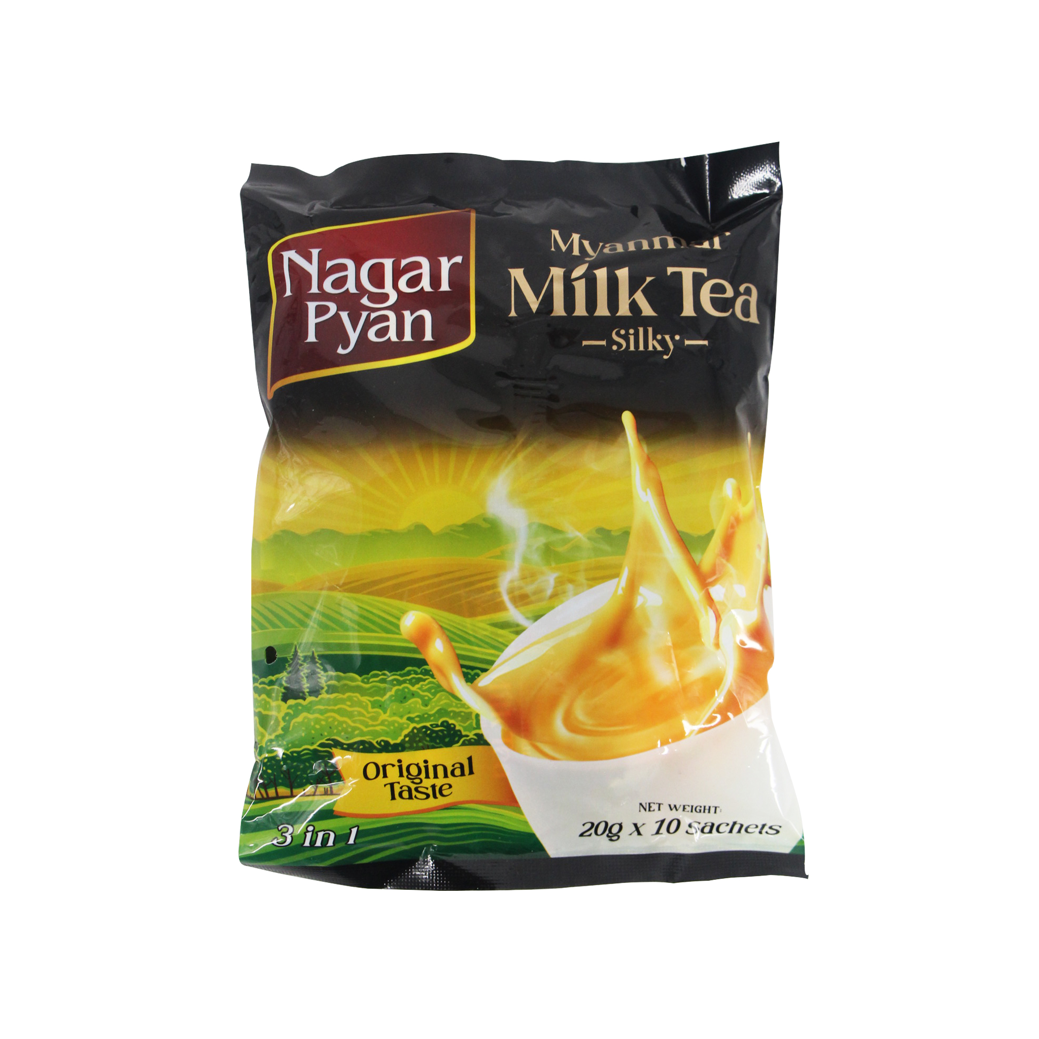 Nagar Pyan 3 in 1 Myanmar Milk Tea 20g*10pcs