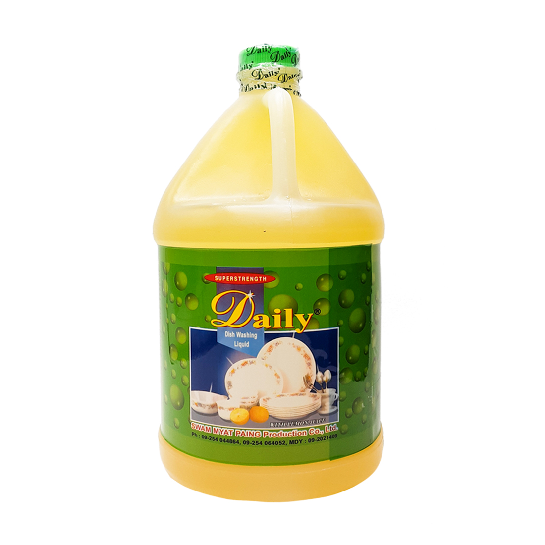 Daily Dish Washing Liquid (Lemon) 4L
