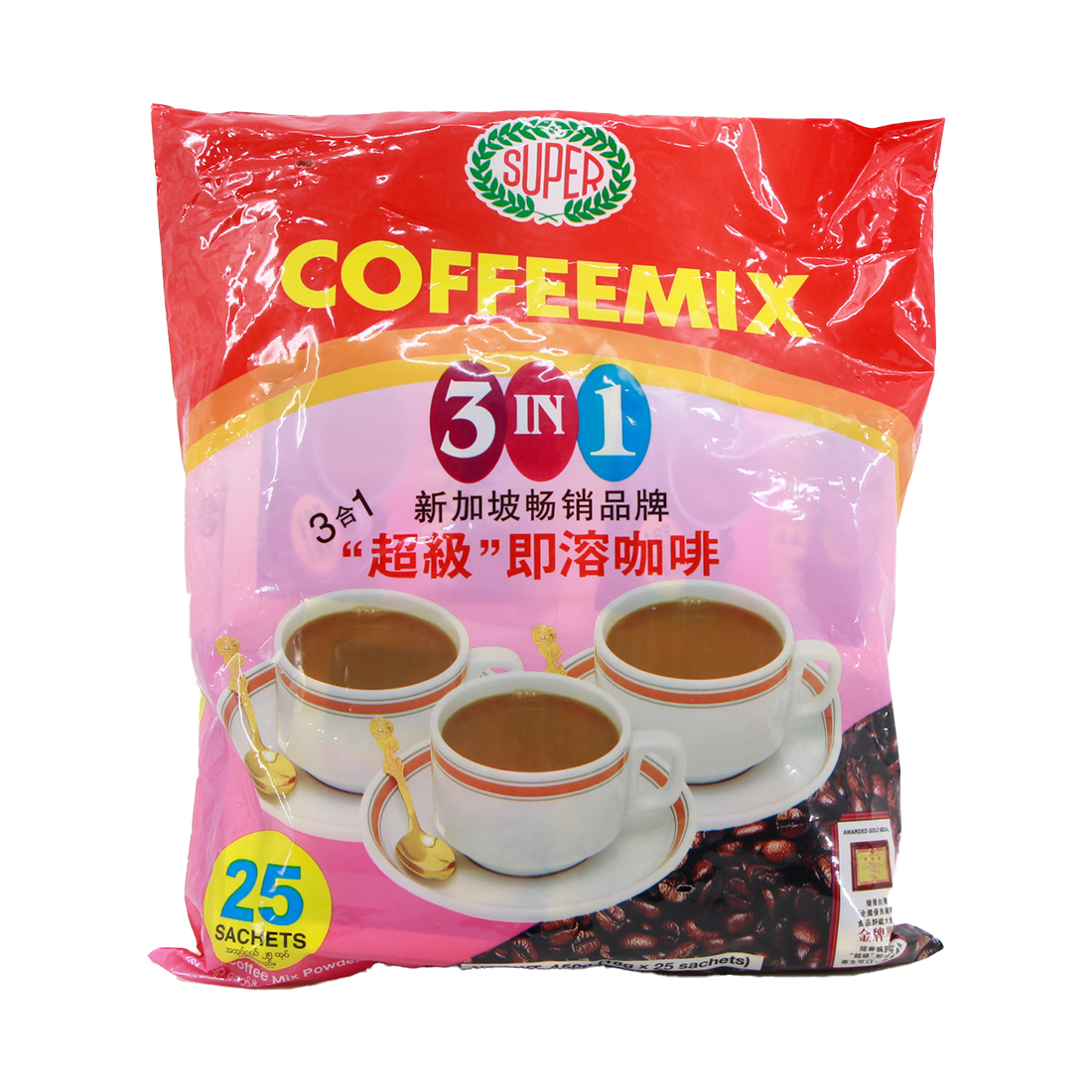 Super 3 in 1 Coffeemix 25pcs