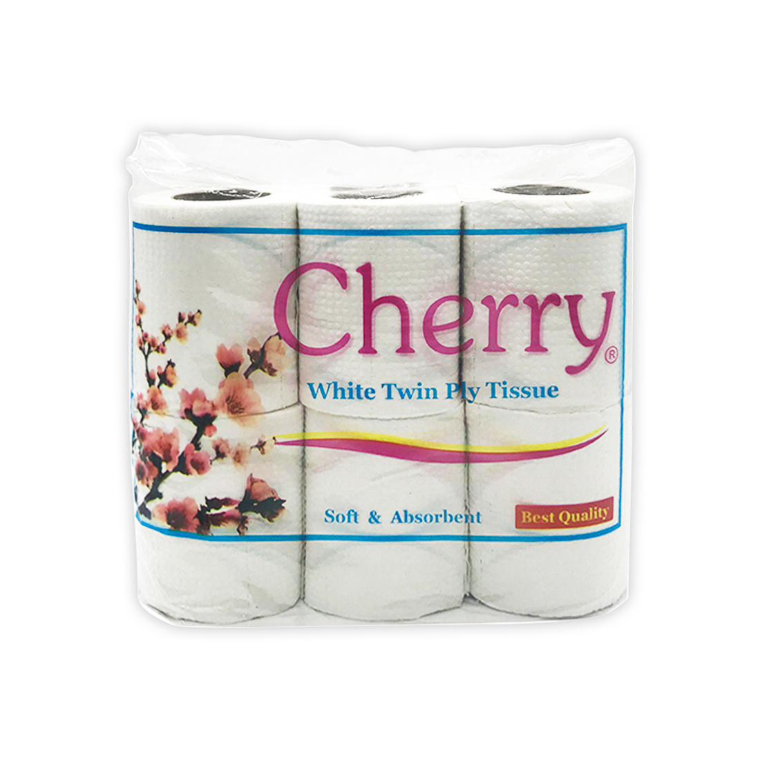 Cherry Bathroom 2 Ply Tissue 6rolls