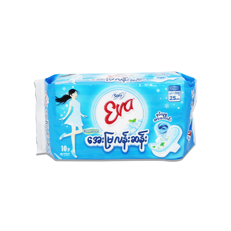 Sofy Eva Cool fresh Sanitary Pad 25cm(10pcs)