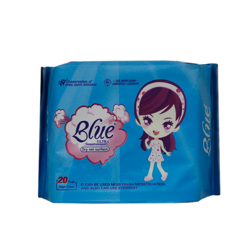 Blue Panty Liner Pad (20pcs)