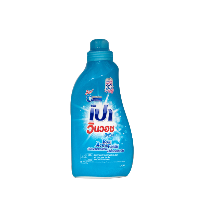 Pao Detergent Liquid Blue Active Fresh 850ml
