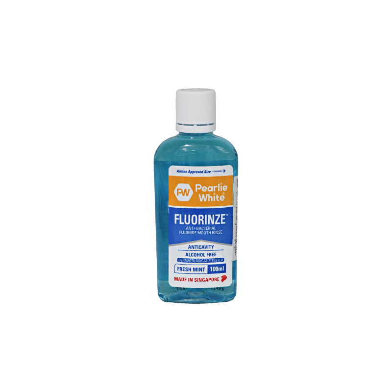 Pearlie White Anti-Bacterial Fluoride Mouth Rinse 100ml