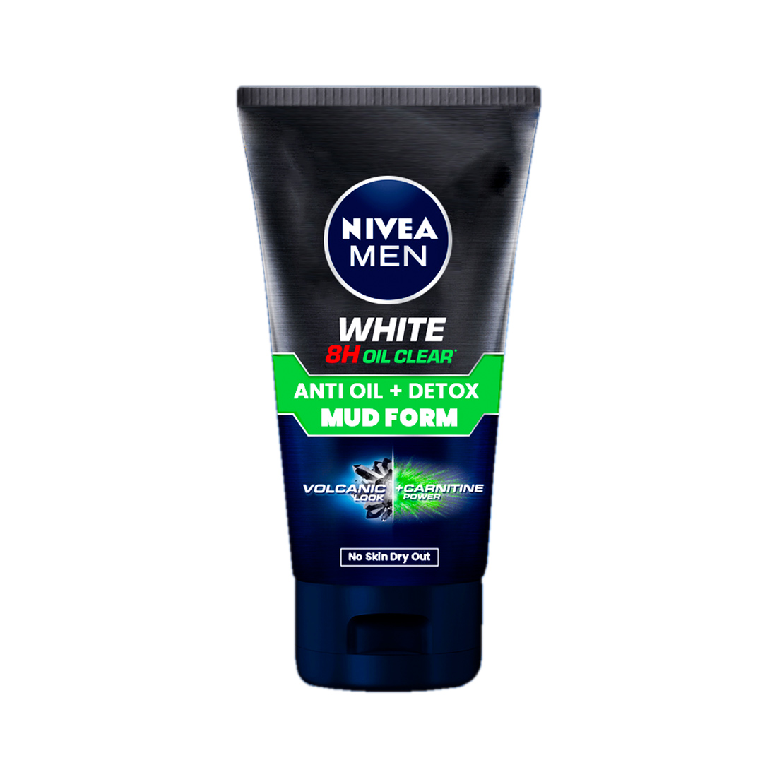 Nivea Men Bight (8H Oil Clear) Mud Facial Foam 100g
